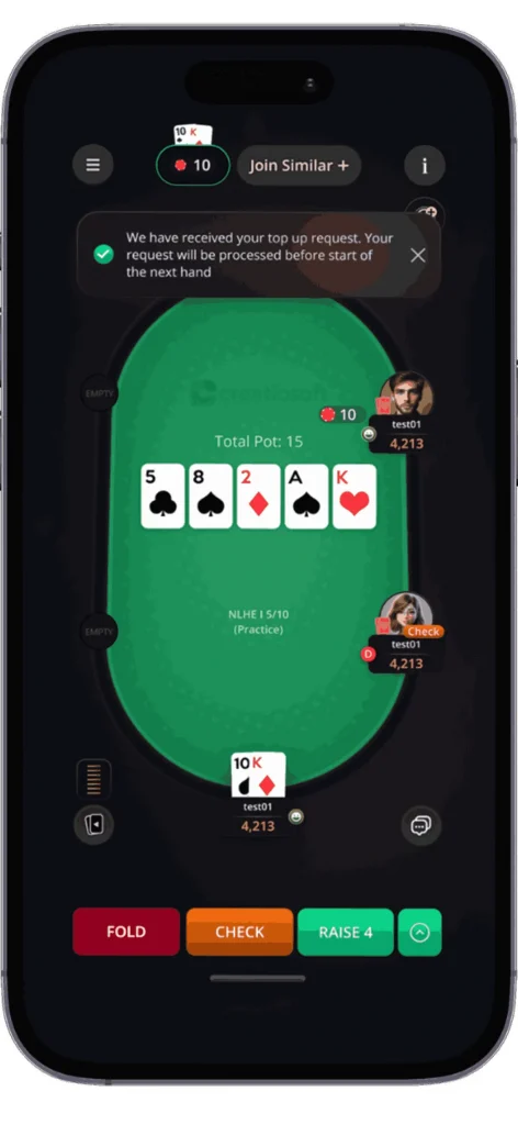 Poker Now app